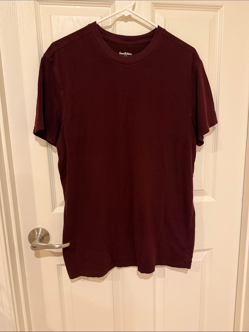 Goodfellow & Co Men's Short-Sleeve Crew Neck T-Shirt - Maroon